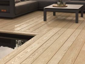 Millboard Enhanced Grain Composite Decking Board - Ashwood - 32 x 176 x 3600mm - (MDE176H)