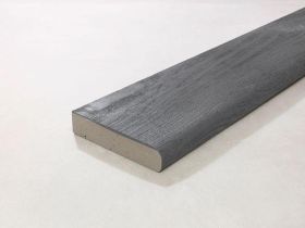 Millboard Bullnosed Decking Board - Enhanced Grain - Brushed Basalt - 32 x 150 x 3600mm - (MEBB360B)